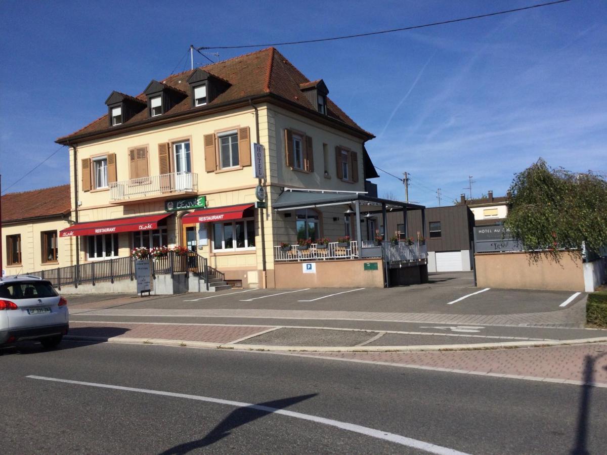 Hôtel Restaurant Au Coucou Pulversheim Exterior foto